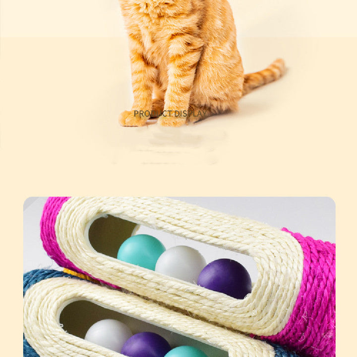 The Ultimate Long Sisal Drum Pet Scratching Toy